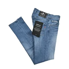 REPLAY リプレイ / GROVER デニムジーンズ ストレッチパンツ メンズ STRAIGHT FIT ストレートフィット ブルー M972Z 428669