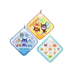 日本正規品 アンパンマン キャラクター リング タオル 3 種 セット