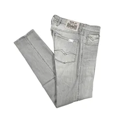 REPLAY リプレイ / ANBASS デニムジーンズ ストレッチパンツ メンズ SLIM FIT スリムフィット グレー M914Y 429334