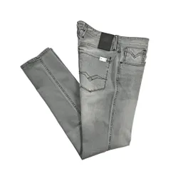 REPLAY リプレイ / ANBASS デニムジーンズ ストレッチパンツ メンズ SLIM FIT スリムフィット グレー M914 429205