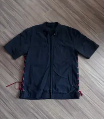 ヴィンテージ半袖ジップアップTシャツ