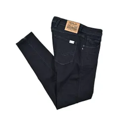 REPLAY リプレイ / BRONNY デニムジーンズ ストレッチパンツ メンズ SUPERSLIM FIT スーパースリムフィット ネイビー MA934 428706