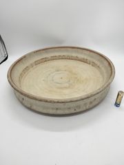 未使用】いけばな 小原流 池坊 草月流 嵯峨御流 楕円形大型水盤 銀星窯
