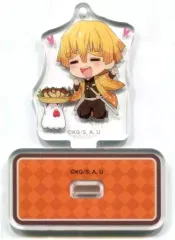 【中古】雑貨 我妻善逸 「劇場版 鬼滅の刃 無限列車編×ローソン ミニアクリルスタンドマスコット(秋の収穫祭)」