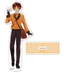 【新品】アクリルスタンド・アクリルパネル [新品] イタリア 描き下ろし BIGアクリルスタンド 郵便屋ver. 「ヘタリア World★Stars」