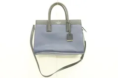 【中古】 kate spade レディーストートバッグ -- cameron street トートバッグ kate spade -- 黒 ブラック 紺 ネイビー ロゴ