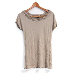 エンポリオアルマーニ カットソー シャツ 半袖 ブランド トップス レディース 40サイズ グレー Emporio Armani 【中古】