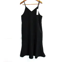ジーユー バックリボンキャミソールワンピース 未使用 トップス 黒 レディース Mサイズ ブラック GU