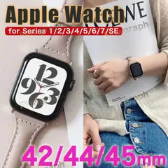 apple watch バンド アップルウォッチ バンド ベルト レザー 42mm 44mm 45mm SLIM-L BG