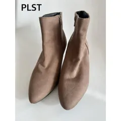 PLST　プラステ はたラクショートブーツ 12-1450301   L    ブラウン　秋冬　キレイめ　送料込み　6460440のサムネイル