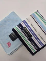 新品未使用❗BURBERRY メンズハンカチ & タオルハンカチ セット