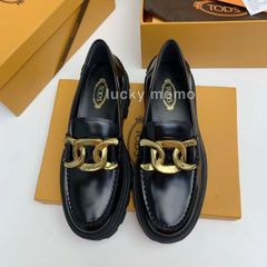 TOD'S トッズ ローファレザー ローファー厚底 ローファー 革靴