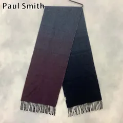 Paul Smith ポールスミス マフラー カシミヤ混
