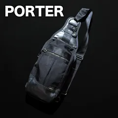 定価4.95万 吉田カバン PORTER HEAT SLING SHOULDER BAG スリングバッグ ボディバッグ ショルダーバッグ ポーター バック