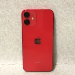 【DH1522】iPhone12 mini A2398 64GB レッド MGAE3J/A バッテリー78%