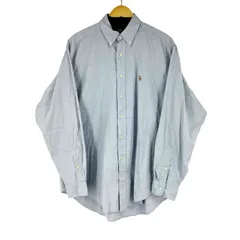 ポロバイラルフローレン Polo by RALPH LAUREN YARMOUTH スモールポニー刺繍 L/S BDシャツ メンズ  16 2/1