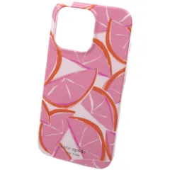 ケイトスペード スマホケース スマホカバー iPhone 13 Pro 用 KATE SPADE OTHER GRAPEFRUIT PRINTED TPU PHONE CASE 13 PRO 対応 RESIN PINK MULTI K7937 960