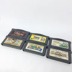 H288　任天堂　ゲームボーイアドバンス　ソフト　6本　まとめ売り　マリオ　ドラえもん　ミルモでポン　ファイアーエンブレム　ワリオ　牧場物語　Nintendo