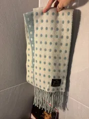 グレンプリンス ラムウール ドットマフラー