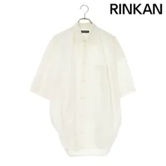 バレンシアガ サイズ:38  622241 TIM31 オーバーサイズコクーンシルエット半袖シャツ 中古 BS99 バレンシアガ 622241 TIM31 オーバーサイズコクーンシルエット半袖