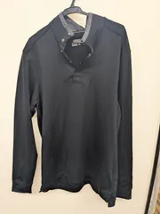 Nike Golf DRI-FIT ブラック長袖シャツ L