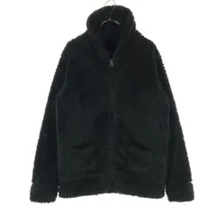 AZUL by moussy アズールバイマウジー 長袖 フリースジャケット M ブラック レディース 古着