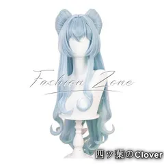 【美品・未使用新品】◆原神 げんしん風 夢見月瑞希コスプレ ウィッグ かつら 激安 WIG 高温耐熱 変装 ハロウィン仮装B251129