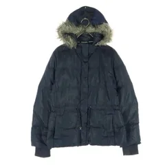 Banana Republic バナナリパブリック 長袖 フーディジャケット M ネイビー レディース 古着