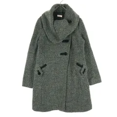 MAX&CO マックスアンドコー イタリア製 長袖 コート 36 グレー レディース 古着