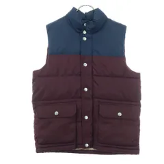 OLD NAVY オールドネイビー 長袖 中綿ベスト S ワインレッド メンズ 古着