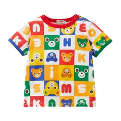mikihouseトップス   Tシャツ  (87) Multi 100cm 12-5203-685