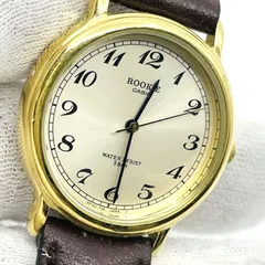 動作未確認　CASIO カシオ ROOKIE ロッキー　RKT-5002 クォーツ腕時計　ゴールド文字盤　ユニセックス