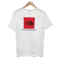 ザノースフェイス THE NORTH FACE S/S S Red Box Tee Tシャツ バックプリント ボックスロゴ 半袖 白 ホワイト 赤 レッド NF0A2TX2 /JS