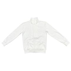 Valentino ブラック アンタイトルド ナイロン ボンバージャケット 48 