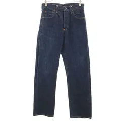 Levi's リーバイス 90s 702 日本製 ビッグE 赤耳 オールド ストレートデニムパンツ W28 インディゴ ジーンズ 隠しリベット セルビッチ シンチバック メンズ 古着