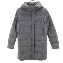 UNIQLO ユニクロ ウルトラライト ダウンコート S グレー レディース 古着
