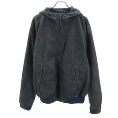 Columbia コロンビア ロマビスタフーディー ジャケット M ネイビー 裏フリース アウトドア メンズ 古着