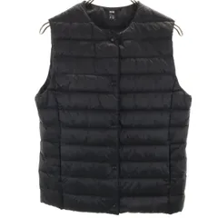 UNIQLO ユニクロ ウルトラライト ダウンベスト ブラック レディース 古着