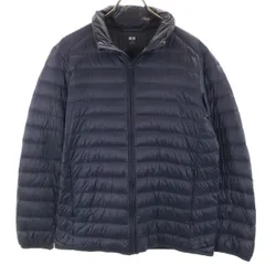 UNIQLO ユニクロ ウルトラライトダウンジャケット M ネイビー メンズ 古着