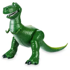 Disney Store公式レックスインタラクティブトーキングアクションフィギュア トイストーリーのサウンドとフレーズ 他のフィギュアやおもちゃと相互作用します [レックス。]