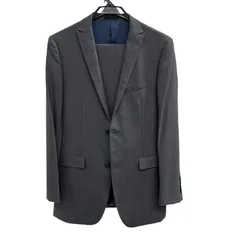 スーツ上下セット BURBERRY バーバリー BLACK LABEL ブラックレーベル D1H23-206-06 サイズ40R メンズ 刺繡あり 【中古】 52510K231