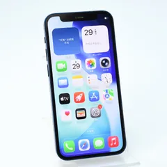 【純正バッテリー最大容量 83％】SIMフリー iPhone12 mini 64GB ブルー
