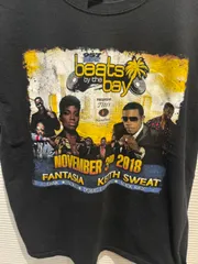 古着　FANTASIA   KEITH SWEAT tシャツブラック