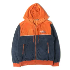 【美品】HYSTERIC GLAMOUR ヒステリックグラマー パーカー オレンジ ネイビー サイズ:M | 23SS NEW HYSTERIC 刺繍 パーカー (02231CF05) | 日本製 | トップス フーディー 【メンズ】【中古】