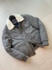 ブロイヤー italy made リアルシープスキン ムトン KARA A2 グースダウン ブルゾン