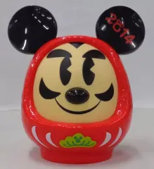 【中古】雑貨 ミッキーマウス(2014年/午年) 赤だるま 「ディズニー」 東京ディズニーリゾート限定