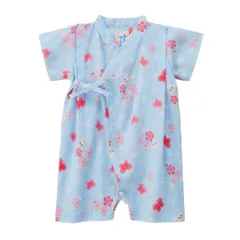 mikihouse ロンパース甚平（15） S(60-70cm) 12-7502-265