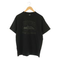 コーテイズ corteiz RULES THE WORLD プリント Tシャツ カットソー 半袖 M ブラック /HK ■OS ■AD