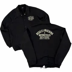DEUS EX MACHINA 東京 佐久早 聖臣 コーチジャケット ブラック