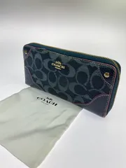 【現状渡し品】COACH コーチ ラウンドファスナー シグネチャー アコーディオン ジップアラウンド ウォレット F53769 長財布 ラウンドファスナーウォレット 【181-251129-kk-42-min】